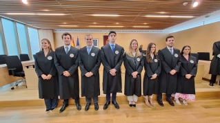 Ocho jueces en prácticas juran sus cargos y toman posesión ante la Sala de Gobierno del TSJCyL